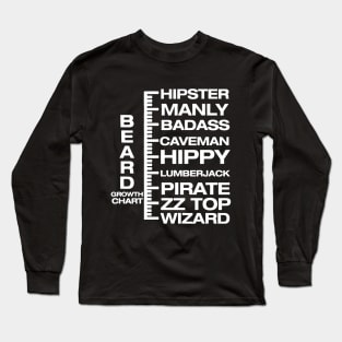 beard character Long Sleeve T-Shirt